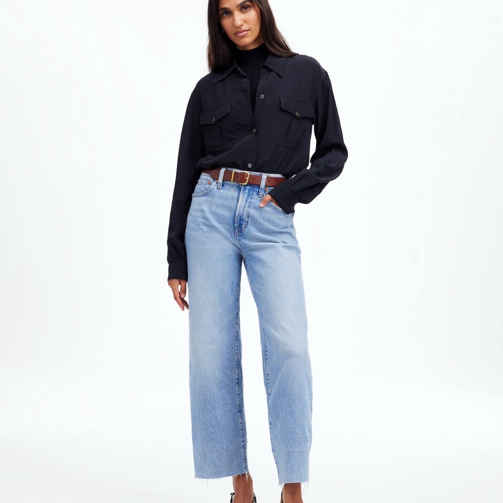 Madewell Perfect Vintage Wide Leg Crop